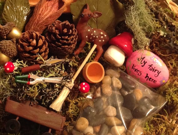 create your own fairy garden kit