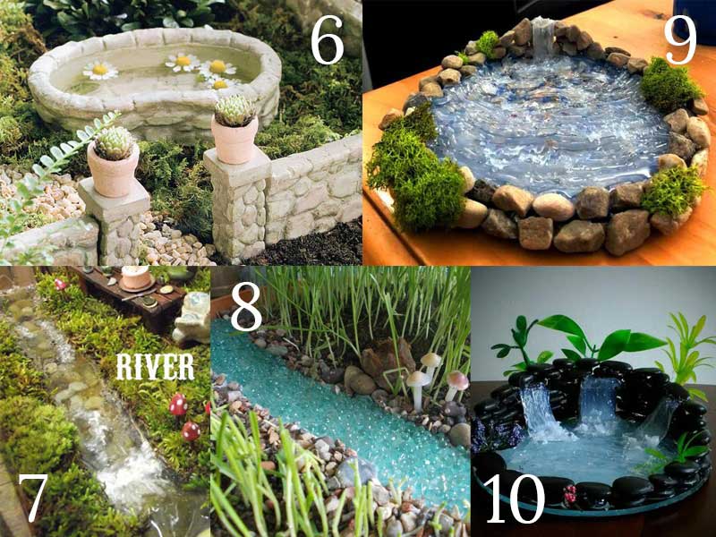 Fairy Garden Ponds Rivers and Streams