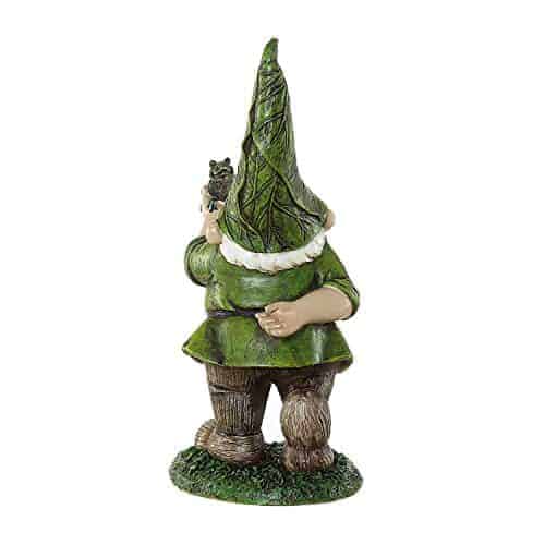 Ivy Home Resin Outdoor Garden Decorative Statuary,Gnome with Frog ...