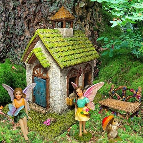 Mood Lab Fairy Garden Fairy House Miniature Fairy Garden