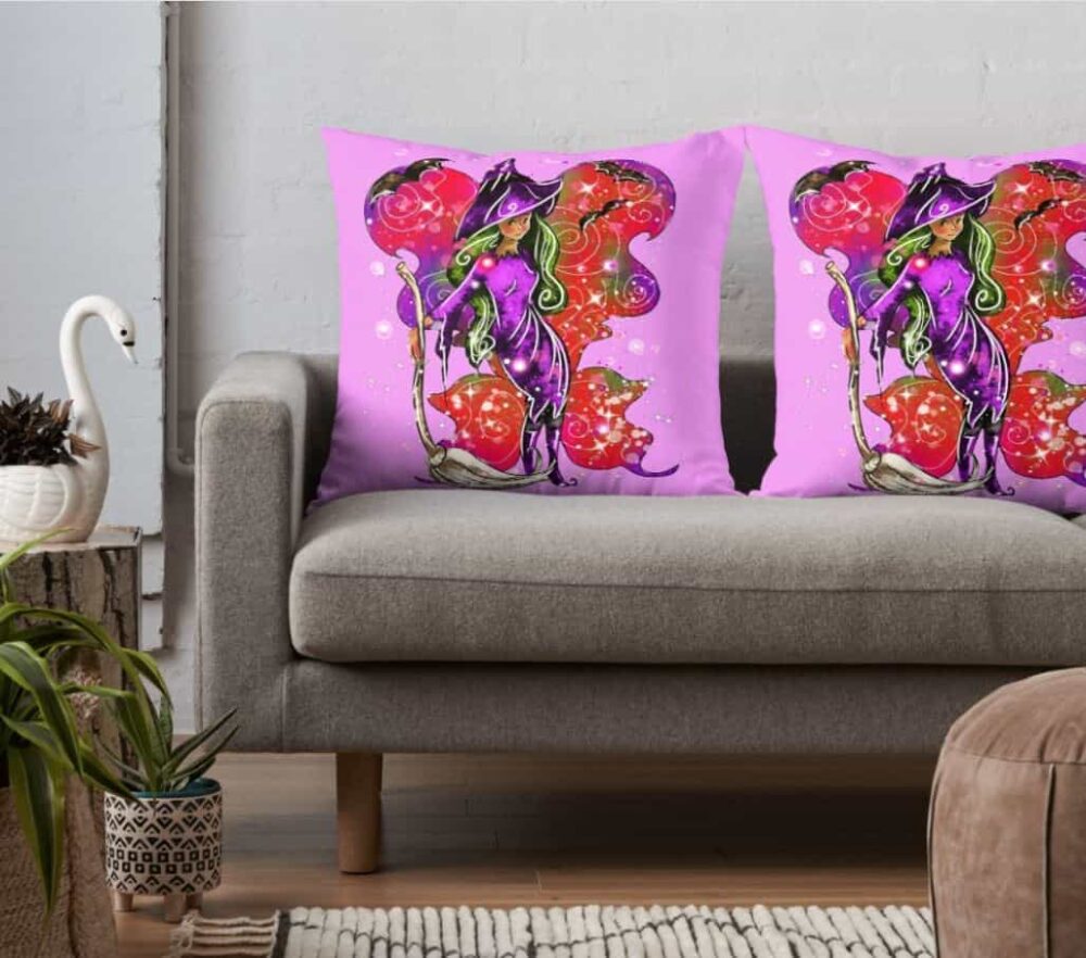 Courtney's Fairy Costumes Throw Pillow