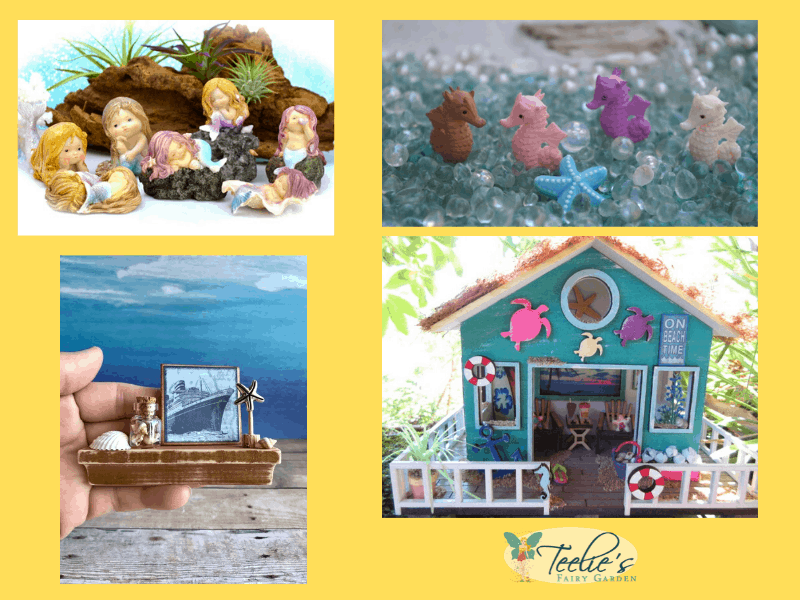 Beach Fairy Gardens