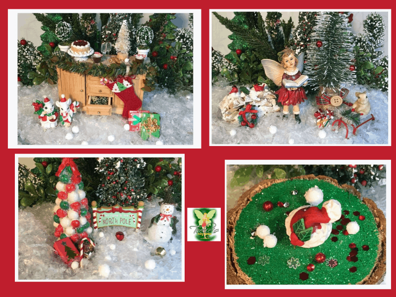 DIY Christmas Fairy Garden