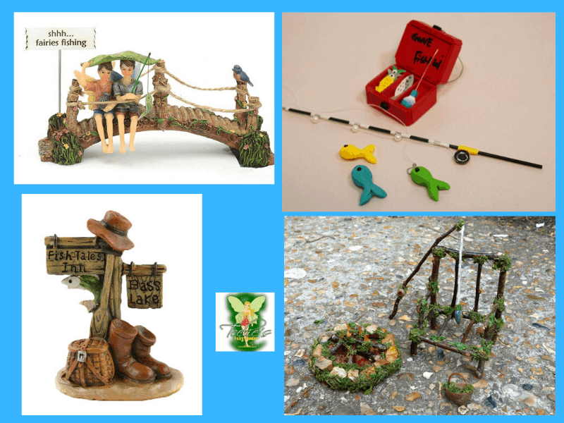 Fishing DIY Fairy Gardens