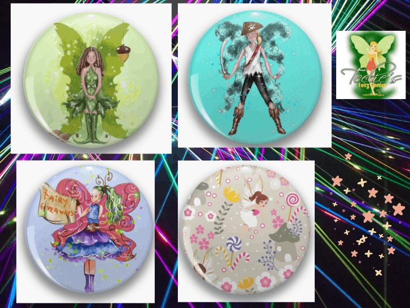 Magical Fairy Button Collection