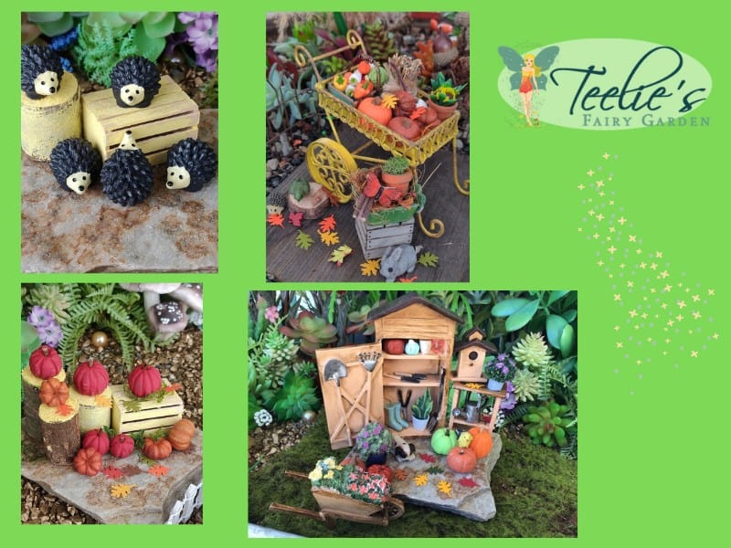 Autumn Fairy Gardens