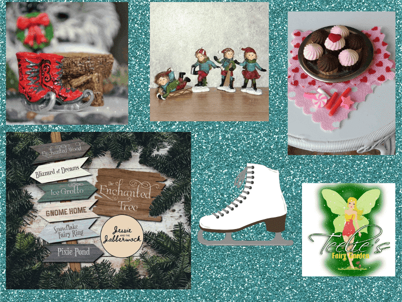 DIY Winter Carnival Fairy Garden