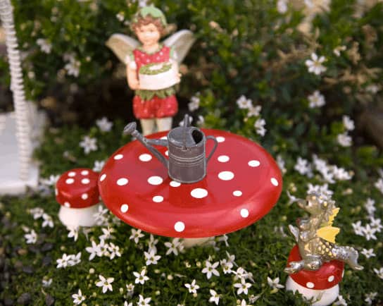 Create a Red, Pink and White Fairy Garden for Valentine's Day