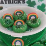 2 Amazing St. Patrick's Day Rainbow Cookies, Miniature Rainbow Cookies, Miniature, Dollhouse, Magical Irish, Fairy Garden, Wee People