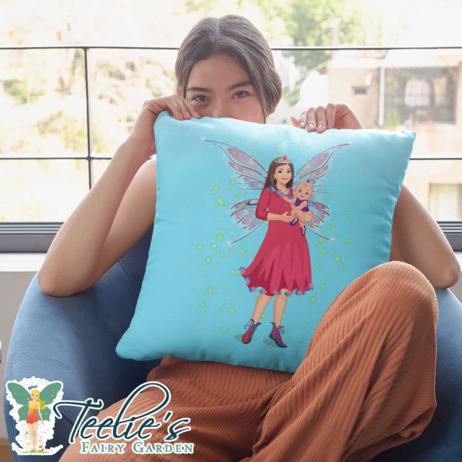 mother's day fairy pillow