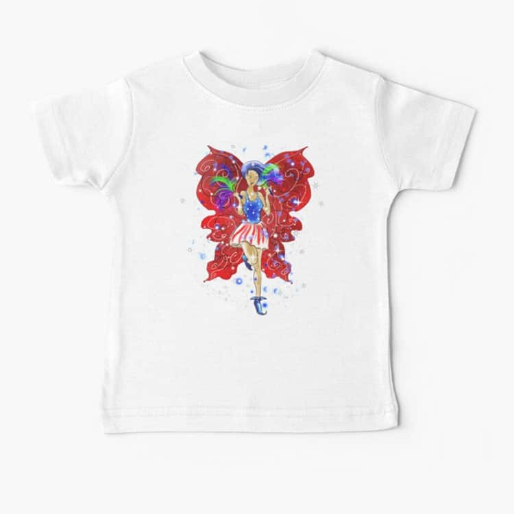 patriotic patsy baby t shirt