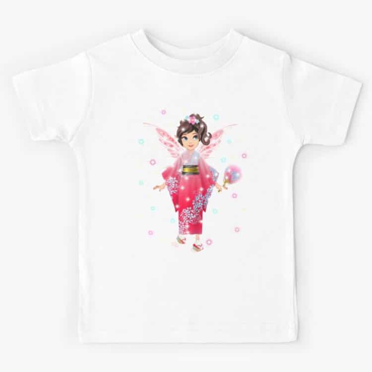 iaada the international fairy – japanese kids t shirt