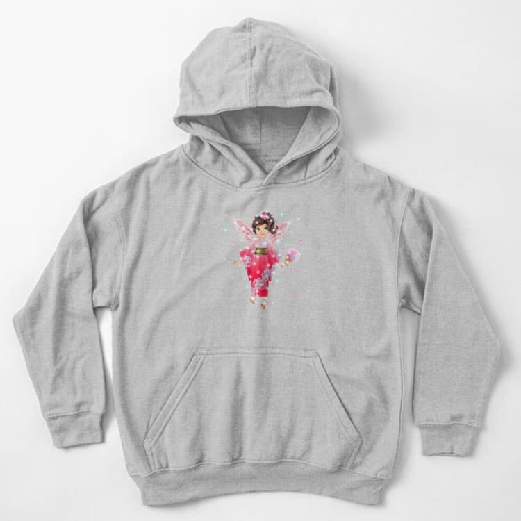 iaada the international fairy – japanese™ kids pullover hoodie