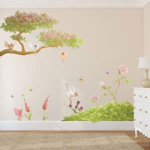 fairy tree, fairy branch, fairy wall stickers