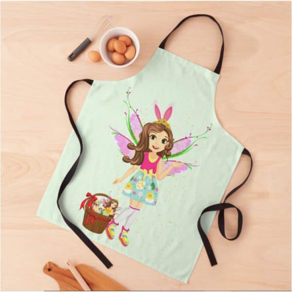 hope the magical easter basket fairy lov'n green™ apron