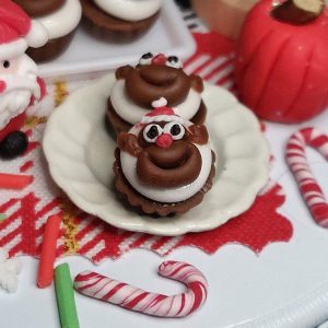 reindeer christmas cupcakes