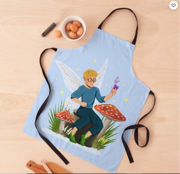 tommy tinker magical toadstool bench™ apron