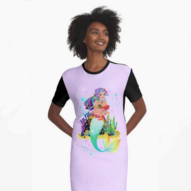 meredith the mermaidbaby dress
