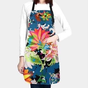 cooking apron cute floral owl bird bib apron