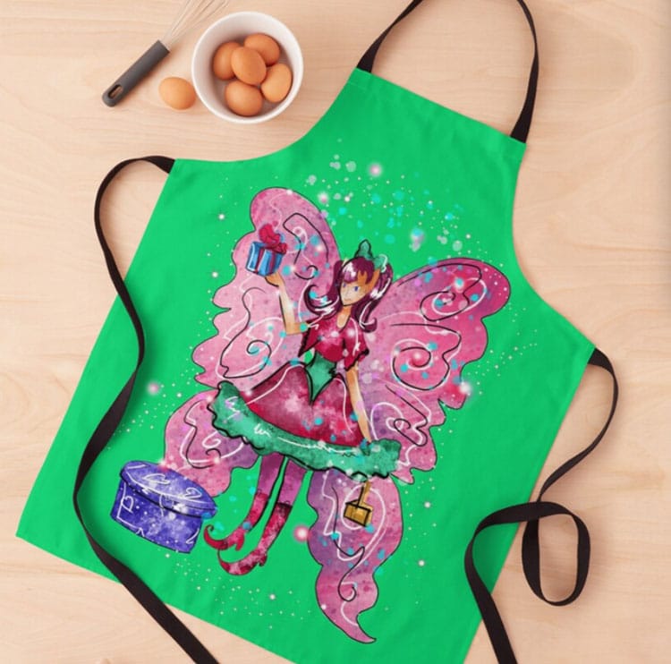 githa the gifting fairy apron
