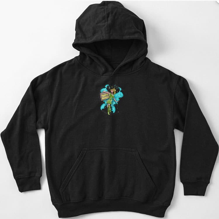 iva the inspirational fairy kids pullover hoodie