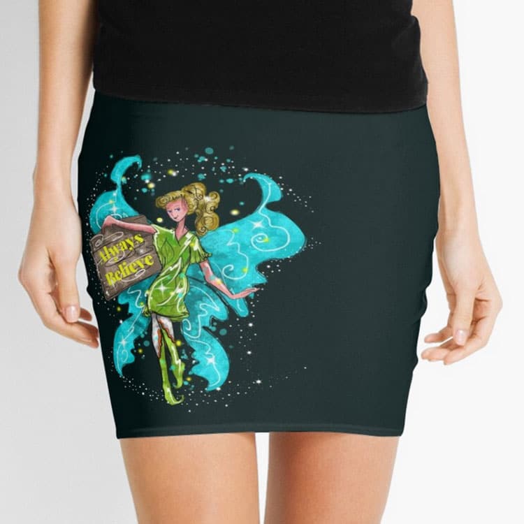 iva the inspirational fairy mini skirt