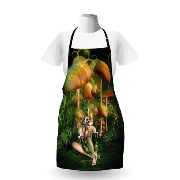 lunarable mushroom apron