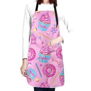 sweet donut apron with pockets