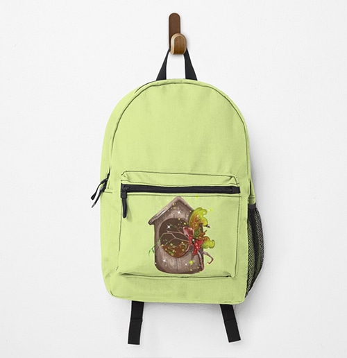 nestie shimmer backpack