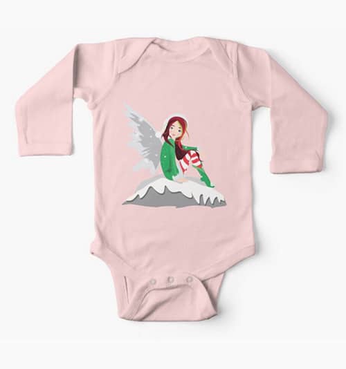 eve the christmas fair longsleeve onepiece