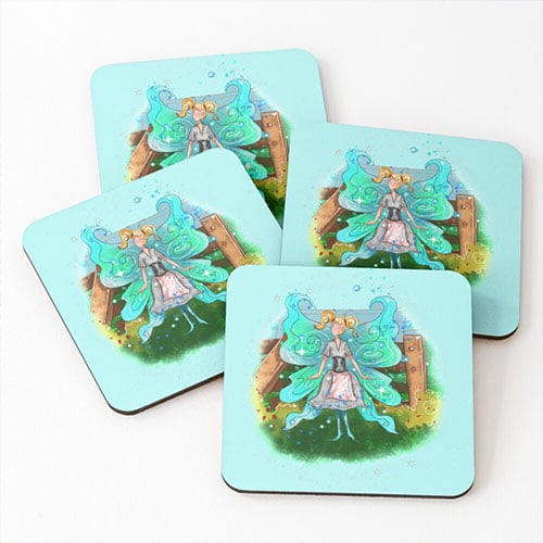 fossette fairy coasters