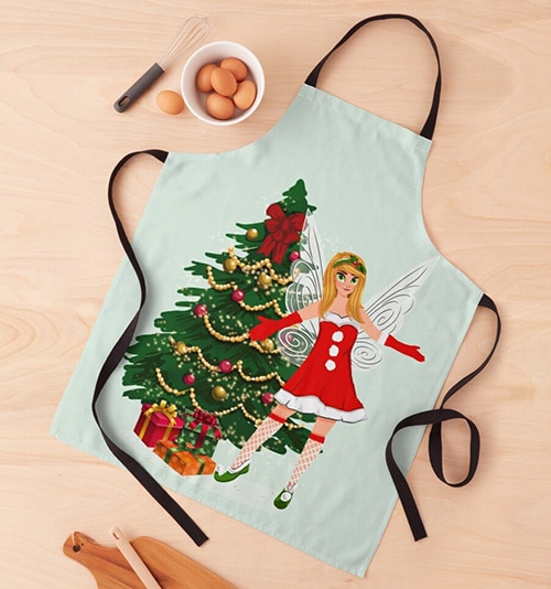 greetings fairy apron