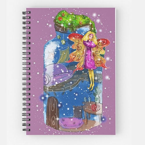 molly fairy notebook
