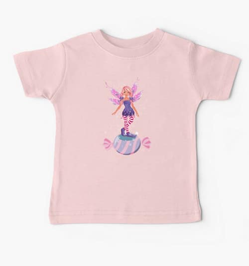 the sugar plum baby tshirt