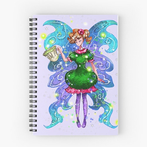 tyra fairy notebook