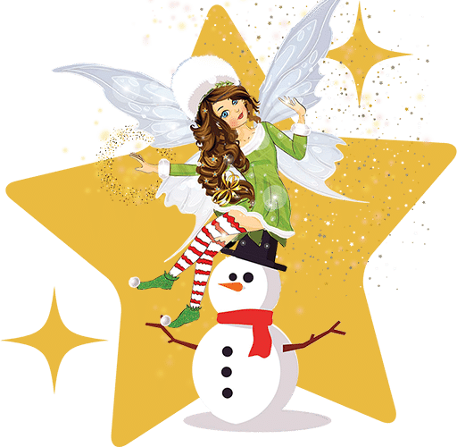 Fairy Merry And the Magical Snowman