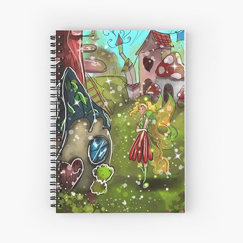 viggie fairy notebook