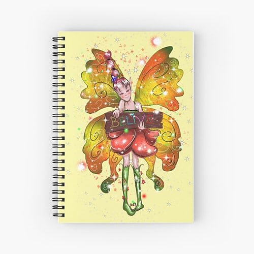 betsy fairy notebook