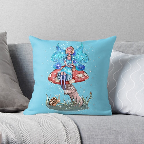 blossom fairy pillow