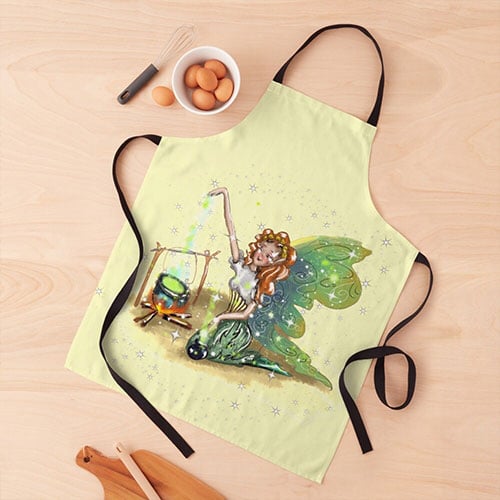 chrissy fairy apron