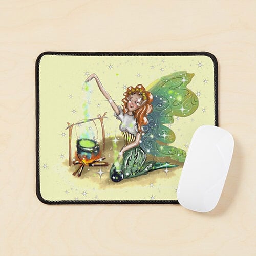 chrissy fairy mouse pad
