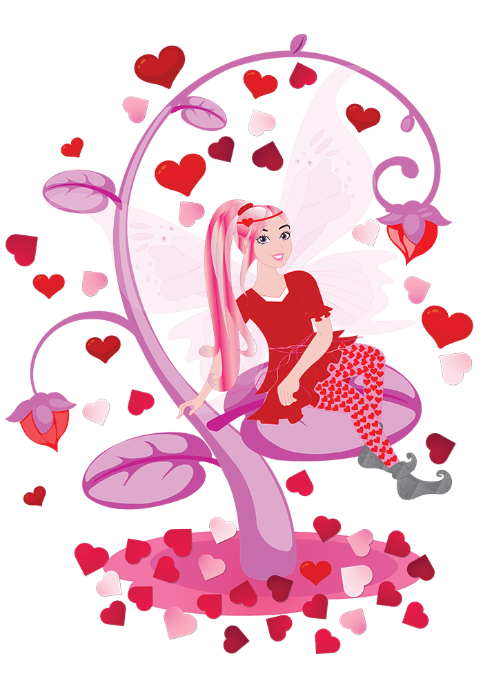 sugarsnap the valentine card fairy