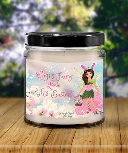 gigi fairy love this easter candle