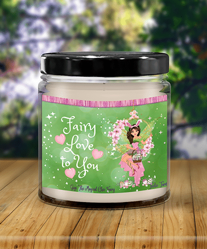 fairy love to you candle