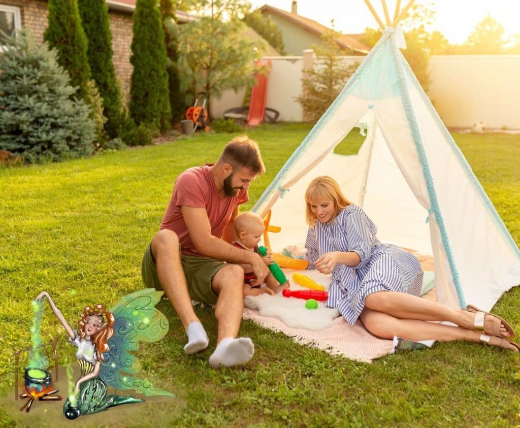 Magical Camping Fairy Scenes