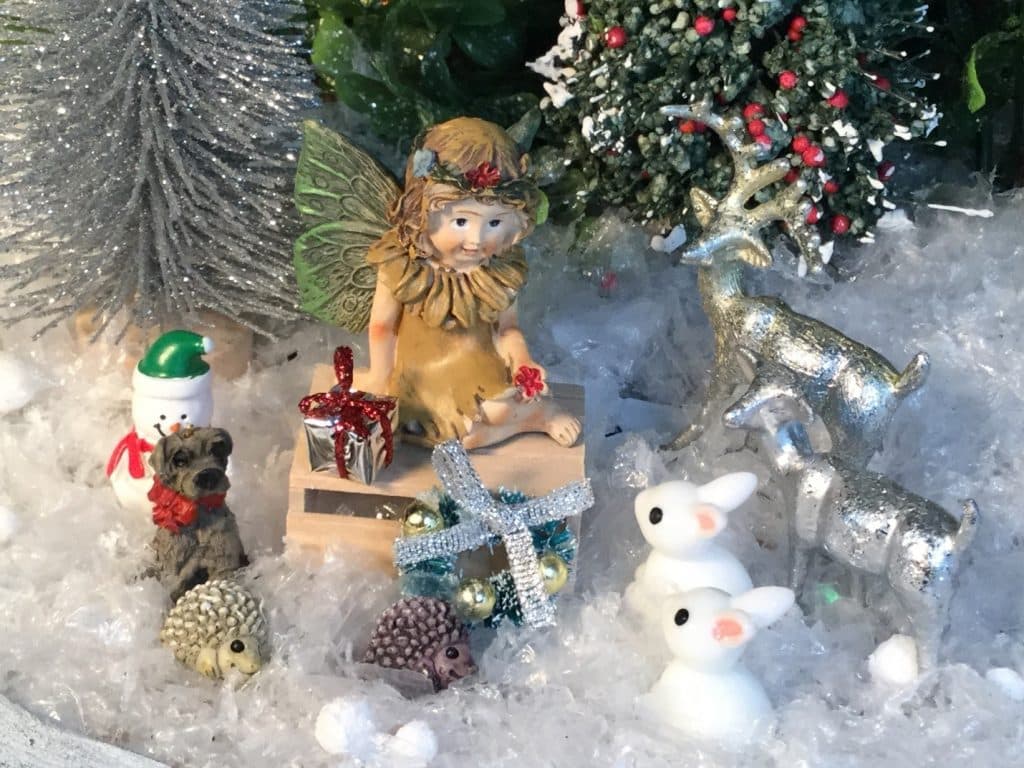 christmas fairy garden