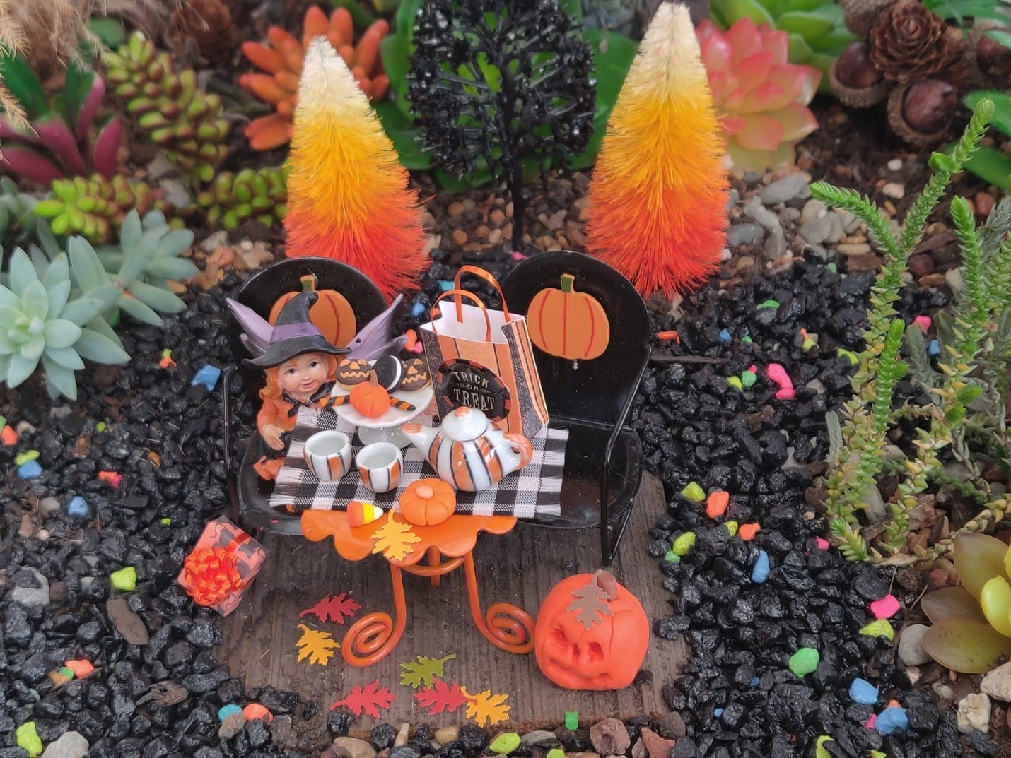 halloween garden