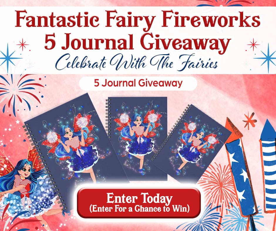 fantastic fairy fireworks journal giveaway