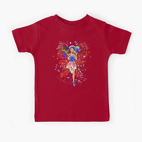 the stars and stripes fairy tshirt