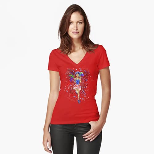the stars and stripes fairy tshirt adult